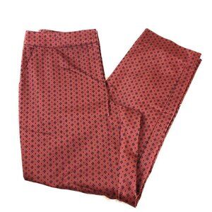 St. John Sports Burgundy Emma Pants 8